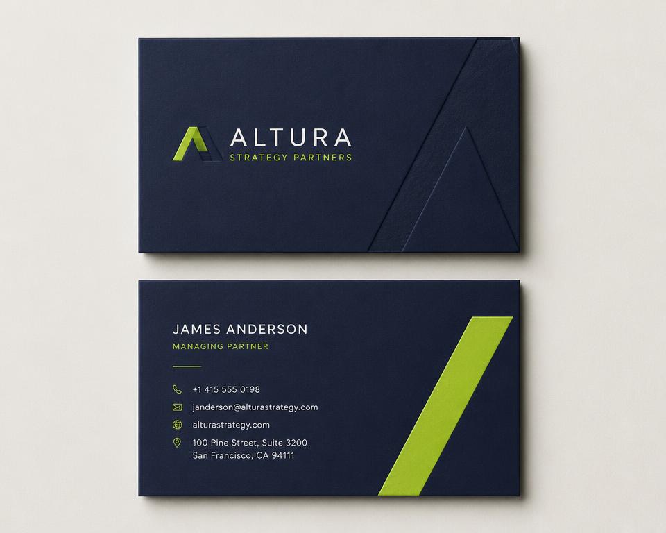 AI-generated business card design example made with J.jeanCreate